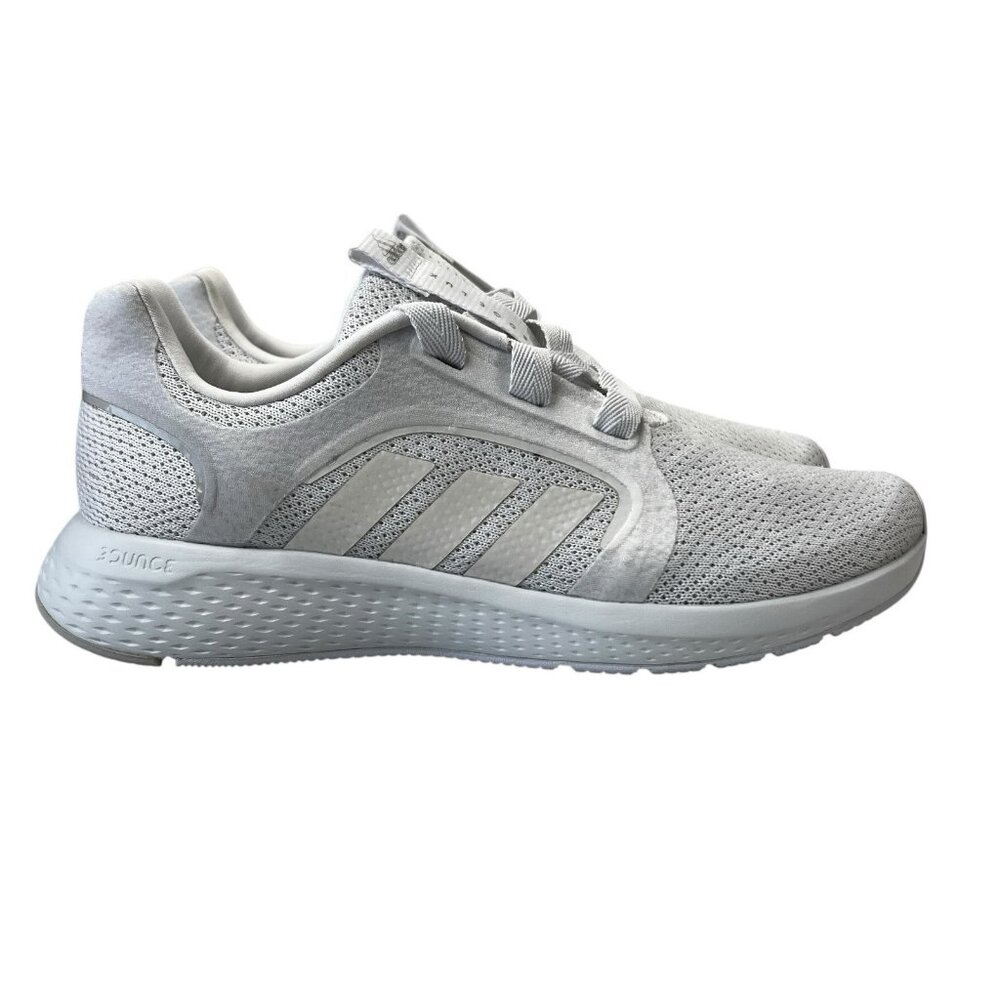 Adidas Edge Lux 5 White Metallic Grey Shoes GZ6741 Women's Size 8